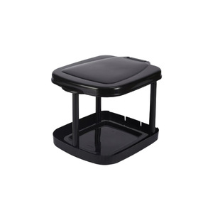 Expandable Trash Bag Holder <b>Plastic</b> With <b>Lids</b> For Indoor Outdoor Use Household Garbage Storage - Product Image 2
