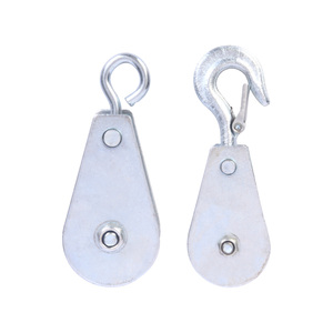 0.1t 0.5t 1t 2t 3t 5t High Strength <strong>Block</strong> Single Wheel Hook Crane Hoist Snatch Pulley <strong>Block</strong> - Product Image 3