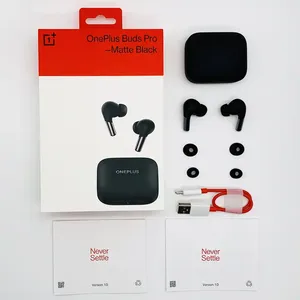 OnePlus Buds Pro Auricolari Wireless con Cancellazione del Rumore Adattiva Intelligente, 38 Ore di Autonomia, Resistenza all'Acqua IP55 per OnePlus <span class=keywords><strong>10</strong></span> Pro 10T <span class=keywords><strong>11</strong></span> - Product Image 1