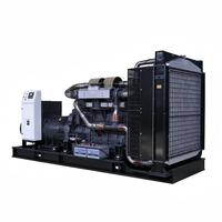 Groupe électrogène diesel SDEC 700 kW 875 kVA de type ouvert, refroidissement par air, 50/60 Hz, démarrage automatique, démarrage à distance, ATS, conception portable, démarrage 24 V CC