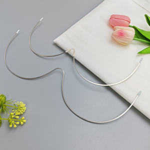 Ventes chaudes, armatures de soutien-gorge en acier carbone recouvert de nylon pour femmes, armatures en forme de W/V/U, armatures en acier pour lingerie sexy tendance - Product Image 2