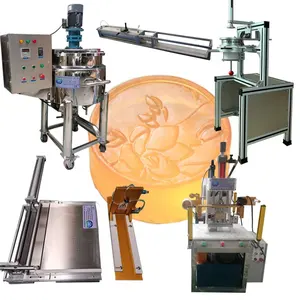 新产品2023自动制皂机生产线工业用条形皂机制造商