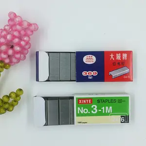 Hot Sale Factory Supply 12 Office Staples Manufacturer Staple Pins 24/6 With Packaging Custom