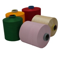 Hilo DTY de Poliéster 100D 150D 100% Texturizado de Alta Tenacidad Ecológico para Bordado y Costura Overlock