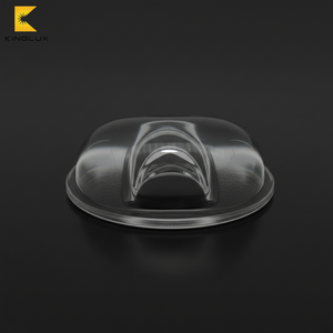 Lentille asphérique PMMA de remplacement pour lampadaire <span class=keywords><strong>LED</strong></span> haute puissance 66 mm, angle de faisceau 140x70 degrés - Product Image 5