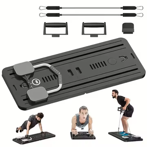 Set Pilates Reformer – Machine D'abdos Fitness – Salle De Sport à Domicile – Gris Foncé