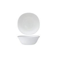 Bol carré Parma 14 × 14 cm en verre blanc Bormioli Rocco