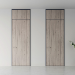 Porta Invisibile a Bordo Stretto con Apertura Laterale, Design Moderno, Isolamento Acustico, Impermeabile, Silenziosa, Senza Vernice, per Magazzini e Appartamenti - Product Image 2