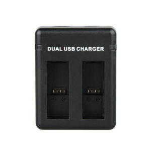 KAMPHO <span class=keywords><strong>Chargeur</strong></span> de batterie <span class=keywords><strong>double</strong></span> port USB pour <span class=keywords><strong>Gopro</strong></span> MAX Hero11 Black / HERO9 Black / HERO10 - Product Image 3