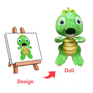 Peluche <span class=keywords><strong>animaux</strong></span> en peluche CE ASTM OEM ODM créez vos propres jouets en peluche poupée Kpop personnalisée peluche poupées en peluche personnalisées - Product Image 4