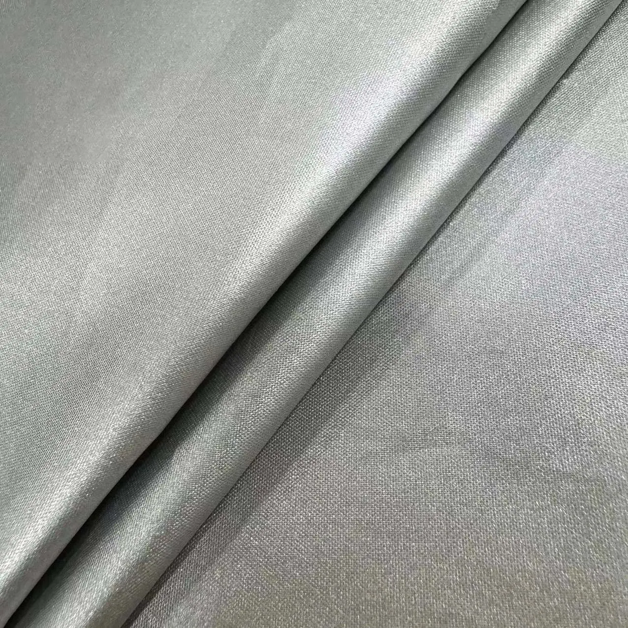 210 taffeta 62gsm không thấm nước bạc lớp phủ Polyester taffeta vải