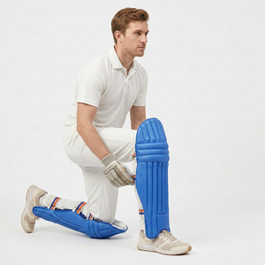 Protection Premium pour Batte de Cricket : Housse Antichoc en Cuir Léger avec Rembourrage Doublement Cousu - Product Image 3