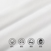 T-shirt d'été en pur coton épais, confortable et doux pour la peau, à manches courtes, coupe ample, décontracté, élégant, basique et tendance pour le quotidien