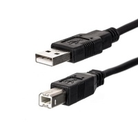 Cordon pour imprimante USB 3/6/10FT 2.0 Type A mâle à B mâle Cordon pour scanner
