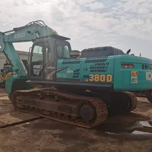 2017 anno usato Kobelco SK380 grande escavatore usato Kobelco escavatori in vendita