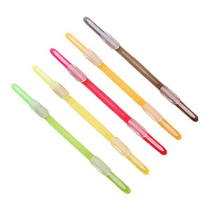 Farbige Transparente Kunststoff-Binderklammern Hochwertige A5-Größe Bürobedarf Aktenordner-Zubehör Schlangen-Kunststoffclip - Product Image 5