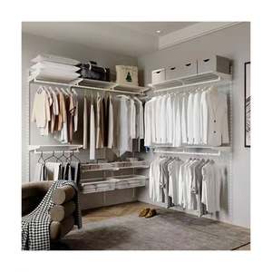 Muebles de Dormitorio YALIG, Armarios Modernos de Madera Plegables y Portátiles, Diseños de Armarios Empotrados - Product Image 1