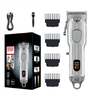 Cortadora de Pelo Eléctrica Profesional, Recortadora de Barba Recargable, Máquina de Corte de Pelo para Hombre, Afeitadora - Product Image 5