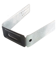 Accesorios de metal de abrazadera en U de acero inoxidable de alta calidad para componentes de paneles de yeso de techo suspendido Drywal