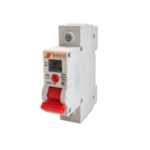 QH3-125 1P AC MCB 小型回路遮断器（銅部品使用、透明設計、安全・信頼性が高い） - Product Image 3