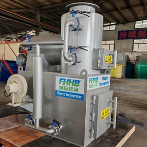 Lò đốt rác di động không khói, lò đốt chất thải y tế bệnh viện, lò nhiệt phân chất thải công nghiệp - Product Image 5