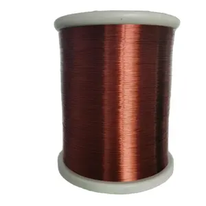 2024 SWG27 enameled copper clad aluminium wire 155 class with customizable insulation varnish PE UEW EIW EI/AIW