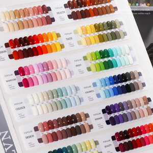 ZRKGEL OEM/ODM logotipo personalizado 120 colores sólido de larga duración UV Gel Polish Collection Set para Nail Art DIY Manicure - Product Image 2