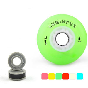 Vente en gros de nouveaux patins à roulettes en PU multicolores lumineux authentiques patins à glace résistants à l'usure pour patins à roulettes - Product Image 3