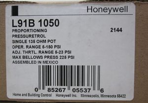 Controlador de Presión Honeywell Pressuretrol 5-150PSI L91B1100/U en Stock - Product Image 6
