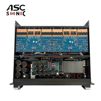 Amplificateur de puissance audio professionnel ASCSONIC ATP10000Q 4 canaux 10000 Watts avec alimentation PFC active