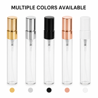 Vente en gros Shiningpak Mini Atomiseur Testeur de Parfum de Luxe en Verre Transparent 10ml Vide pour Échantillons d'Huile avec Pompe Pulvérisatrice et Bouchon Hermétique