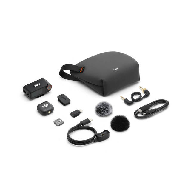 Original Mic 3 (1TX+1RX) Mini Wireless Microphone 32-Bit Float 28-Hour Battery Wide Compatibility Compact Transmission