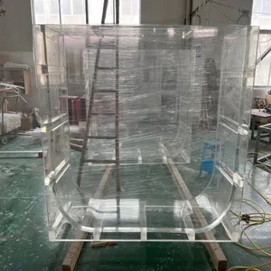 水槽新デザイン透明アクリルガラス淡水輸入