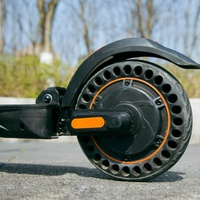 Stock européen, pneus en nid d'abeille solides de 8 pouces, trottinette électrique 36V 10.4Ah, batterie 25 km/h, Kukirin S1Max, trottinette électrique pour enfants