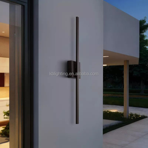 Hiện đại tối giản trong nhà/ngoài trời dẫn đèn tường dải dài trang trí tường đèn treo tường chiếu sáng - Product Image 3