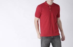 Personalizado bordado hombres Premium 100% algodón para la camisa Polo Turn Down Collar sólido patrón de punto ropa deportiva - Product Image 2