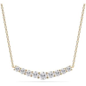 Keeva Jewels สร้อยคอจี้18นิ้วสำหรับผู้หญิงทอง14K แข็งพร้อม F-G/เทียบกับการทำด้วยมือเพชรที่ปลูกในสหรัฐอเมริกา - Product Image 5