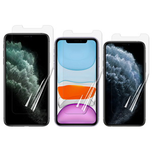 2020 2.5D de vidrio templado para teléfono para iPhone 11 Pro <span class=keywords><strong>Max</strong></span> Protector de pantalla de PET - Product Image 2