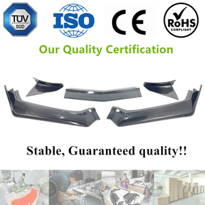 Lèvre de pare-chocs avant en fibre de carbone brillante de style <span class=keywords><strong>C8</strong></span> Stingray 5V5 ZR1 ZTK pour Corvette <span class=keywords><strong>C8</strong></span> Z07 Stingray 2020 à 2024 - Product Image 3