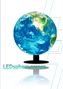 Wondershine 360 độ tùy chỉnh linh hoạt p2.5 trong nhà Sphere LED màn hình hiển thị bóng Sphere 3D hình cầu LED bóng màn hình - Product Image 2