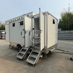 High Quality Mobile Wedding Washing Room Outdoor Bathroom Potty <b>Trailer</b> Toilet Portable For Camping - Product Image 4