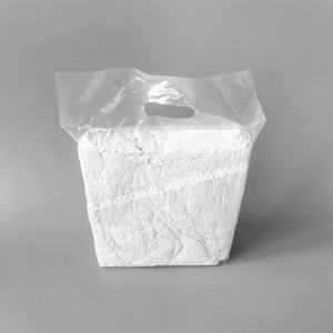 Trapos de Algodón Blanco 100% Reciclado, Trapos de Algodón Blanco Esterilizados para Limpieza - Product Image 1