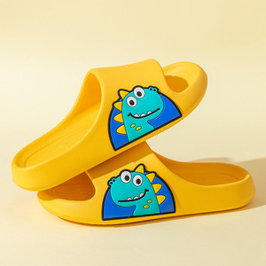 Soft Durable <b>Light</b> Weight 'Cool' Series Flat Sandals Breathable Little <b>Dinosaur</b> Design Slip-Resistant Comfortable Indoor - Product Image 5