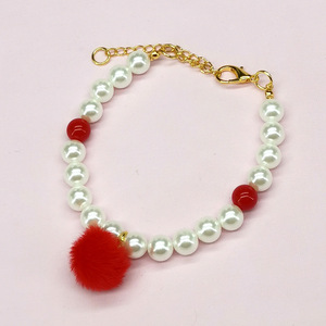 Cute Elegant Strawberry Donut <b>Bell</b> Pet Necklace Decoration Pet Accessories for Dogs and Cats - Product Image 3