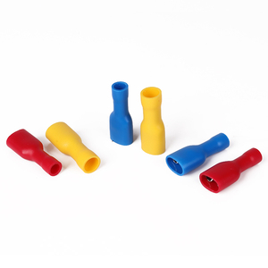 Ô tô Brass <span class=keywords><strong>PVC</strong></span> hoàn toàn cách điện nữ nhanh chóng ngắt kết nối uốn thiết bị đầu cuối kết nối - Product Image 1