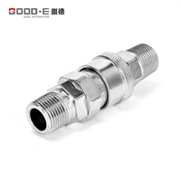GOOD-E série C Offre Spéciale connecteur rapide 4mm 6mm 8mm filetage 1/8 1/4 3/8 tuyaux et raccords hydrauliques pneumatiques en métal