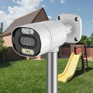 Kamera jaringan cctv lampu ganda populer warna penuh dan casing logam kamera keamanan jaringan peluru 4mp - Product Image 4