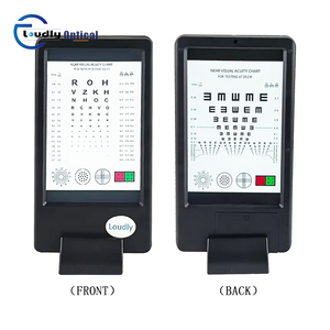 Equipamento Oftalmológico NV-37C para Exame de Olhos, Testador de Visão Próxima com Gráfico de Acuidade Visual Iluminado para Testes - Product Image 6
