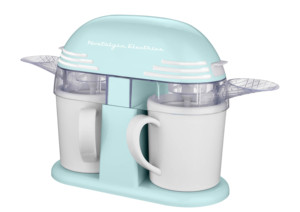 KIDY – machine à crème glacée 2023, Double tasse, Mini machine à crème glacée pour la maison 0,5lx2 - Product Image 2