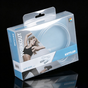 Boîte d'emballage en plastique transparent PP PVC imprimée sur mesure, pliable, avec plateau en blister - Product Image 2